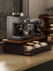 MENGBINFEN | Coffee Mug and Tea Bag Storage Organizer Drawer Type Shelf