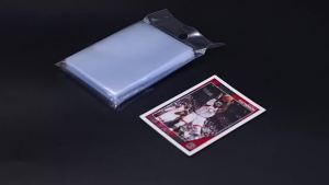 Hairun | 100/300 Cái Bao Đựng Thẻ Mềm Trong Suốt Cao Cấp Chất Liệu Nhựa Trong Suốt Dùng Cho Thẻ Bài Sưu Tầm - Bao Đựng Thẻ Game