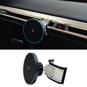 For BMW X1 X2 IX1 IX2 IX 2023 2024 2025 2026 Phone Wireless Charger 15W Magnetic Mount Holder Stand Trim Car Accessories