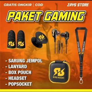 Sarung jari jempol gaming Black list Lengkap 5 Item Aksesoris game cocok untuk Anda yang suka bermain gaming di lengkapi dengan sarung jempol poc box headset popsocket layerd- Aksesoris game  paket gaming sarung jempol gaming