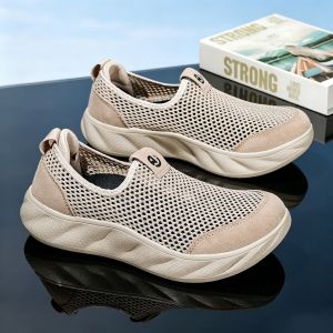 CVPAJ | Wide Comfortable Ventilated Mesh Easy Slip-on Athletic Shoes