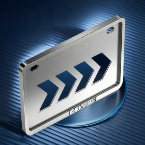 TENGYUN | Traffic Regulation Compliant License Plate Frame For Motorcycle Rear Protection