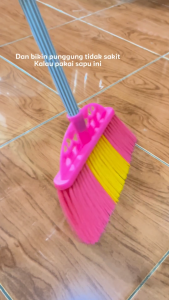 Sapu Nilon Love Sapu Plastik Sapu Lantai Broom Nagoya / Sapu Motif Cantik