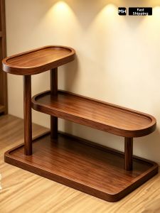 WUBUWEI | Mini Bar Display Rack for Wine and Glasses