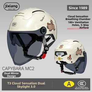 Cute Sun Protection Lightweight Commuter Half Helmet