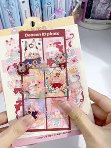 Wow Card Original Handkie Flat Sticker สติ๊กเกอร์ตัวละครโลลิต้า  diy Guben สติกเกอร์ตกแต่งเคสศัพท์มือถือ