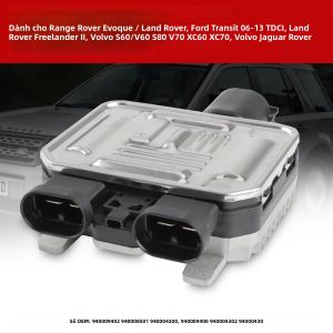 Điện Trở Mô-đun Điều Khiển Quạt Làm Mát Cho Range Rover Evoque Freelander Ford S-Max Tản Nhiệt Hợp Kim Nhôm 2 Chân Cắm