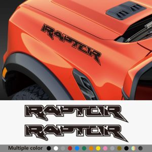 สติกเกอร์ตกแต่งรถยนต์ Ranger Ford Raptor ติดท้ายรถ ติดฝากระโปรง ติดกระจกมองข้าง ติดกระจกมองหลัง ติดตั้งด้วยตัวติดแบบอิสระ