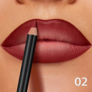 6-Color Waterproof Matte Lip Liner - Long-Lasting Non-Transfer Formula Matte Finish 6 Versatile Shades