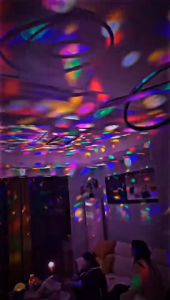 Colorful Light Ball - Lampu DISCO/LED Fitting Putar otomatis disko TH