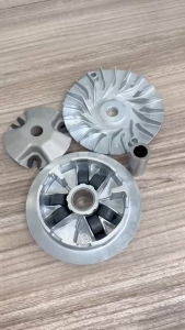 ชามหน้าเดิมพร้อมเม็ด Yamaha Aerox/ Nmax แอร็อค/ เอ็นแม็ค ชุดชามข้างมอเตอร์ไซค์ ล้อขับสายพานหน้า ชามเดิมใส่เม็ด ชามปรับองศา AEROX155 NMAX155