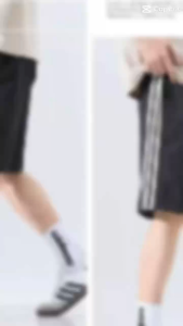 DH HOME  กางเกงขาสั้นเเฟชั่นใหม่ เเต่งเเถบทั้ง2ข้างเอวยืดมีเชือกผูก สกรีนลายอักษรสุดเท่ ทันสมัย เนื้อผ้าคุณภาพดี สินค้าพร้อมจัดส่งLZ-DK015