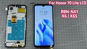 6.5 For Honor 70 Lite LCD RBN-NX1 Display Screen Touch Panel Digitizer Replacement For Honor70Lite Display With Frame