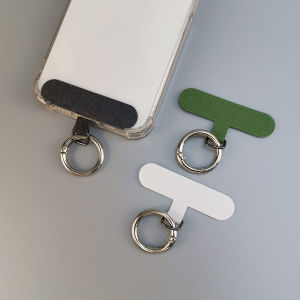 New Mobile Phone Lanyard Patch Black Metal Connectors Creative Back Clips Personalized Male Female Style Phone Cases Accessories