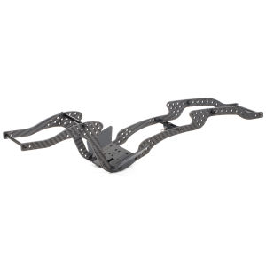 Crawl Dragon Carbon Fiber Hi-Low Cheater LCG Chassis Kit and Link Set for 1/10 Scale RC Crawler Competition Rigs