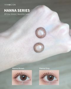 VINSCON Contact Lens Hanna 15mm (Moist Uv series玻尿酸系列)