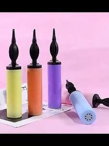 Umi Mall - 1PC Inflator Balloon Pump Hand Held Latex Balloon and Foil Balloon(Random color )