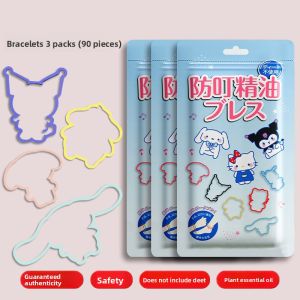 MONLEYTA | Outdoor Silicone Bracelet Essential Oil Mosquito Repellent Wristband Children Adults Portable Foot Chain Bug Bite Proof