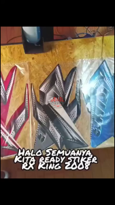 Stiker Striping Set Motor Yamaha RX KING 2008 Standar