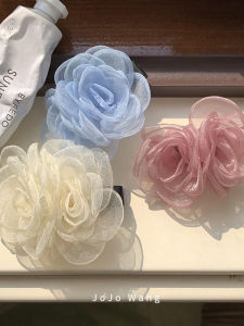 Spring Fashionable Otago Shawl Hair Clip Beautiful Floral Side Bangs Fringe Clamp Simple Stylish Hair Accessories Jojo Wang
