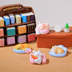 JT Garden A025 ตูกตาจุดเจาะ ตูกตู่นจุดเจาะ ตูกตาสัตว์น้อย ของ หมู กระตุ๊กต่าย สำหรับ ตกแต่งสวนใหญ่ และ ตกแต่งสวนจิ๋ว และ ตกแต่งบ้าน และ ตกแต่งเค้ก ของ ขวัญ