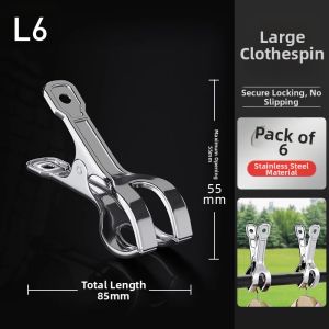 youqin | Windproof Multifunctional Stainless Steel Clip