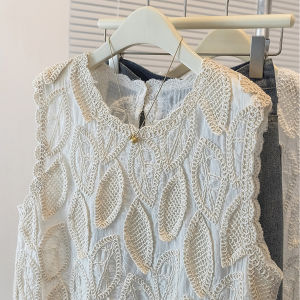 AIYITI | Lace Embroidery Plus Size Vest