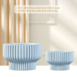Ceramic Flower Pot Factory Direct Sales Minimalist Affordable Luxury Style Butterfly Orchid Special Flower Pot Tulip Large Flower Pot Fancy