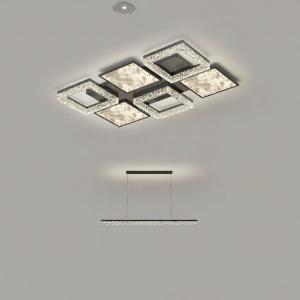 BOHUITE | Luxury Modern LED Full Spectrum Light Protection Ceiling Lamp