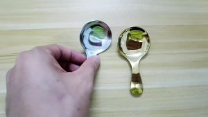 ช้อนสั้น ช้อนเกาหลี ตักไอติม ขนมหวาน ตักอเนกประสงค์ สแตนเลส 304 No.Y1722 - Bigmall