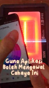 Smart LED Floodlight Spotlight Outdoor IP65 Waterproof Tuya Smart Phone Control Lightman