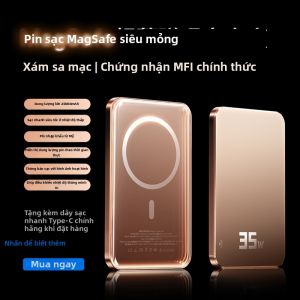AOLUNDI | Sạc Không Dây Pin Dự Phòng 20000mAh
