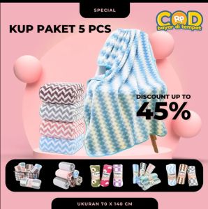 handuk microfiber size 140x70