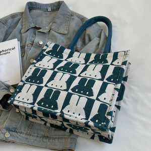 น่ารัก กระเป๋าโท้ตความจุขนาดใหญ่ ผู้หญิง Commuter Mommy Bag High School นักเรียน Class Book Bag 2023 Early ฤดูใบไม้ผลิ Fashion