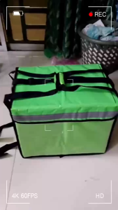 32L/48L/62L/80L Food Delivery Bag Box Thermal Bag for Waterproof Storage Pouch Rider Heat Insulation Delivery