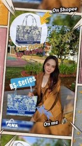 TOTEBAG TAS WANITA TOTEBAG WANITA MNK INITIAL / BISA CUSTOM NAMA