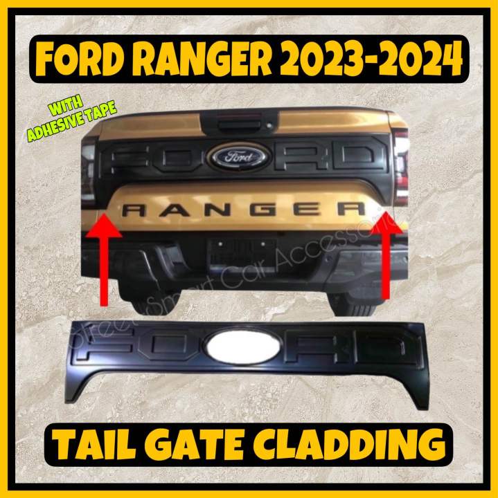 FORD RANGER 2023-2024 TAIL GATE CLADDING | Lazada PH