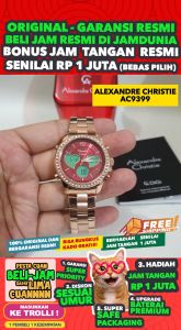 JAM TANGAN ALEXANDRE CHRISTIE WANITA ORIGINAL 9399 AC9399L6 - Women NG - Stainless Steel - Rose Gold - Jamdunia / Jam dunia JD18 # JAM TANGAN ALEXANDER CHRISTIE WANITA JAM ALEXANDER CHRISTIE WANITA + AC 9399 L6 AC9399 AC9399L6 AC 9399L6 ACF9399L6 S003