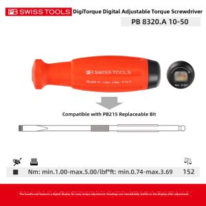 PB Swiss Tools | Adjustable Digital Torque Precision Torque Screwdriver