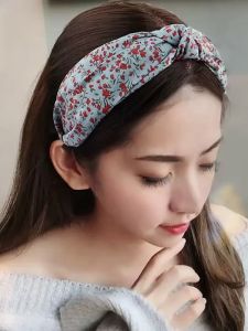 S&P(TFJT133)ที่คาดผมสไตล์ฝรั่งเศส(ลายดอกไม้) ดิทซี่ แบบสบาย ๆ สำหรับผู้หญิง