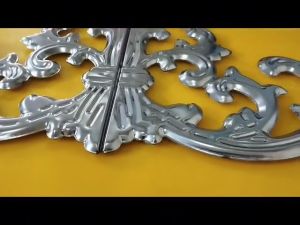 Ornamen Bunga Mahkota Stainless
