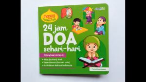 Boardbook Anak Happy Moslem Kids 24 Jam Doa Sehari-hari (fahmi Kurniawan)