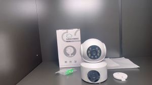 ซื้อ1แถม1 CCTV Camera กล้องวงจรปิด wifi  กล้องวงจรปิด มาพร้อมกล้องคู่ สมาร์ท WIFI 5G/2.4G 1080P หมุนได้360องศา ขึนลง90องศา มีอนฟาเรด ไฟLED FULL Color มีไมค์ลำโพง กล้อง ดู ออนไลน์ ผ่าน มือถือ