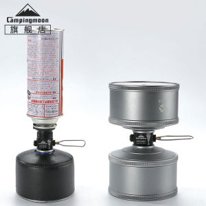 Campingmoon Coman Pressure Relief Inflation Valve Outdoor Multi-Bottle Residual Gas Tank Collection Flat Gas Charging Adapter