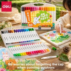 deli | Food-Grade Safety Non-Toxic Waterproof Washable Childrens Art Markers