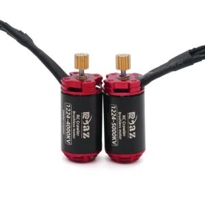 Động Cơ Xe RC Mini 1224 4000KV 5000KV Không Chổi Than Với Trục 1.5mm Dành Cho Xe RC Siêu Nhỏ 1/24 1/28 1/32 Tương Thích Với Kyosho Tamiya Traxxas