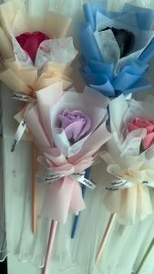 ✨New Arrival✨ Fairy Wand Single Soap Rose Flower Bouquet 仙女棒单只玫瑰花束
