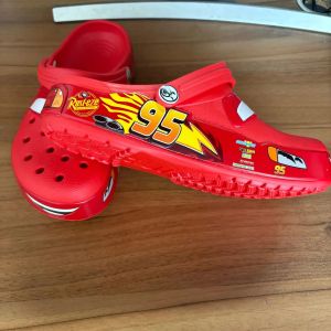 Disney McQueen Chống Thấm Nước Chống Trơn Trượt Màu Giày Sandal Dành Cho Người Lớn Hoạt Hình Ngoài Trời Giày Anime Cosplay Giày