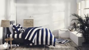 Lotus ชุดผ้านวม + ผ้าปู6ฟุต รุ่น Melbourne สัมผัสนุ่มที่สุด