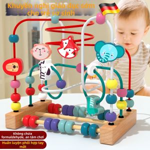 LUTUMEI | Đồ Chơi Xây Dựng Hạt Montessori Phát Triển Giáo Dục